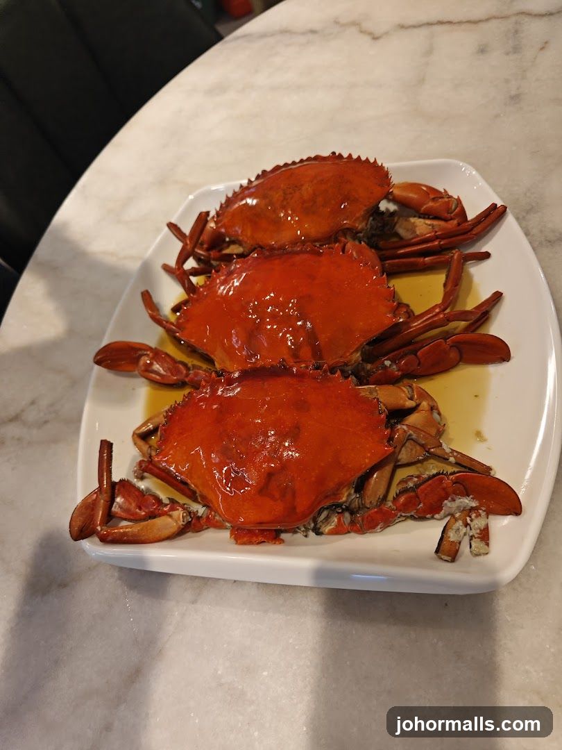 Steamed Crabs