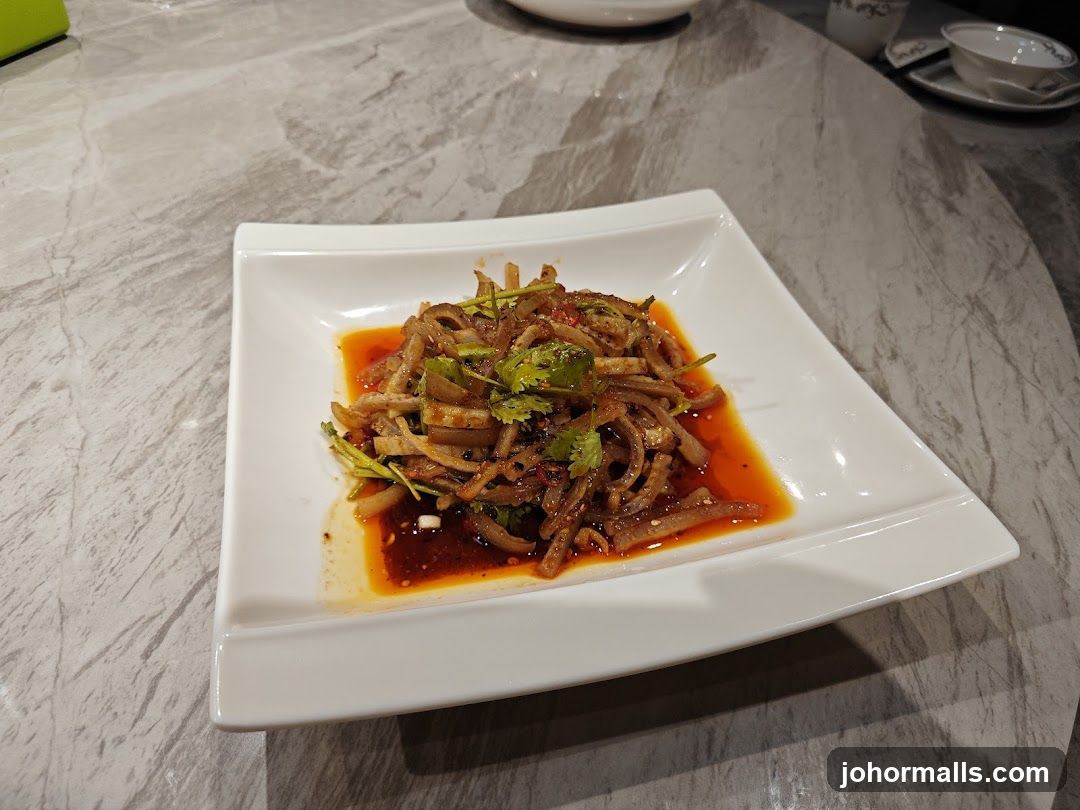 Spicy Sliced Pork Belly