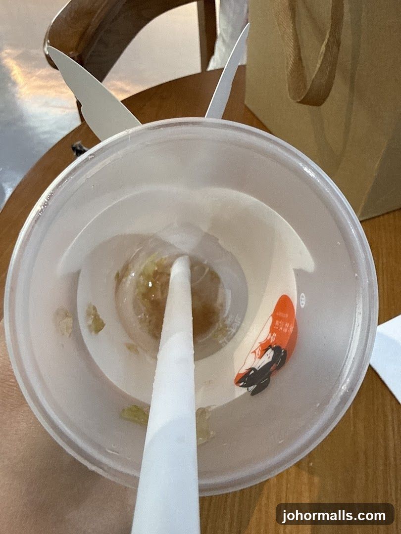 Empty Drink Cup