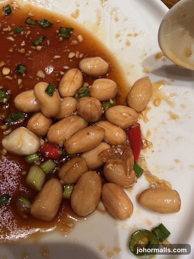 Peanuts with Sauce
