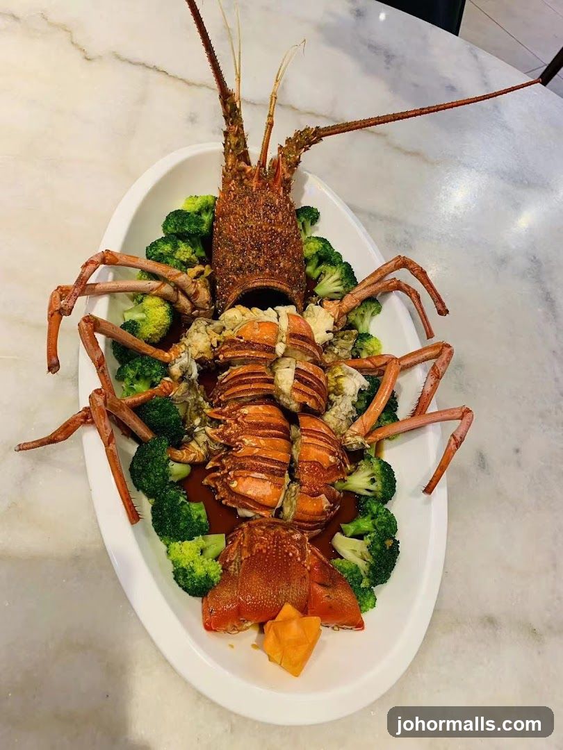 Lobster with Broccoli