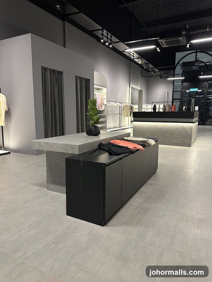 Modern Clothing Store Interior
