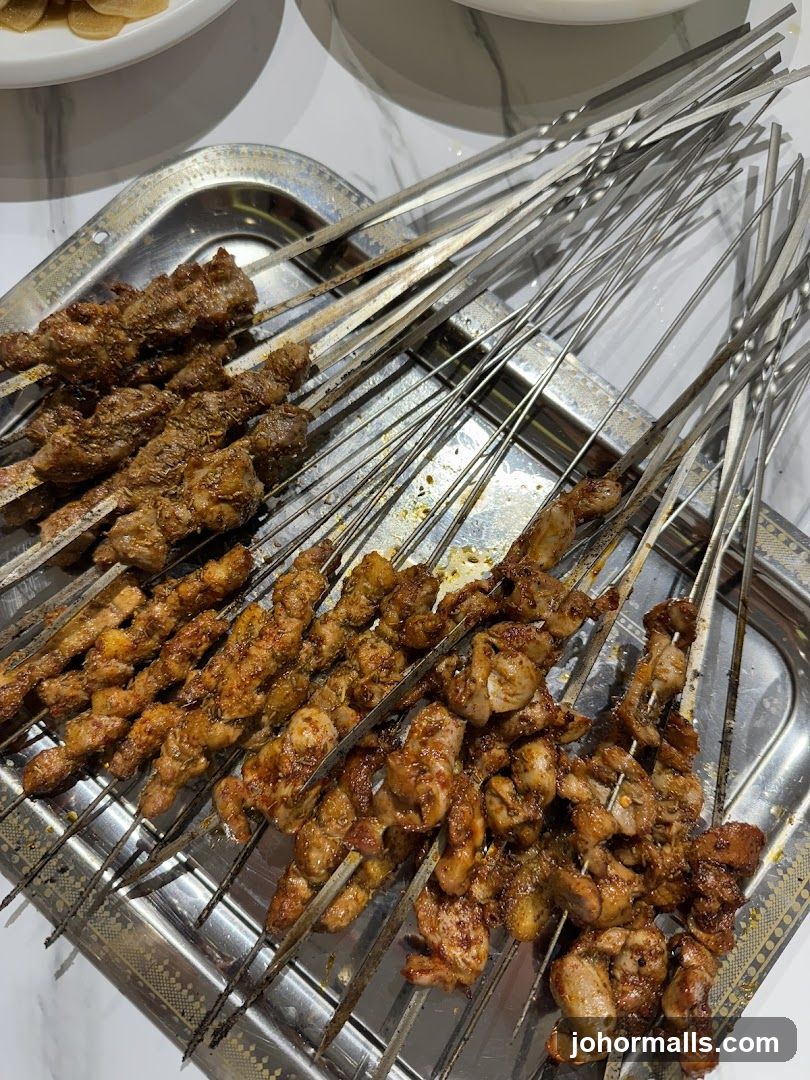 Skewered Meats