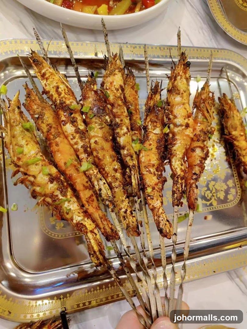 Grilled Shrimp Skewers