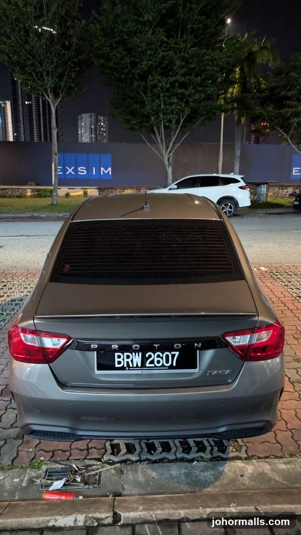 Car with License Plate
