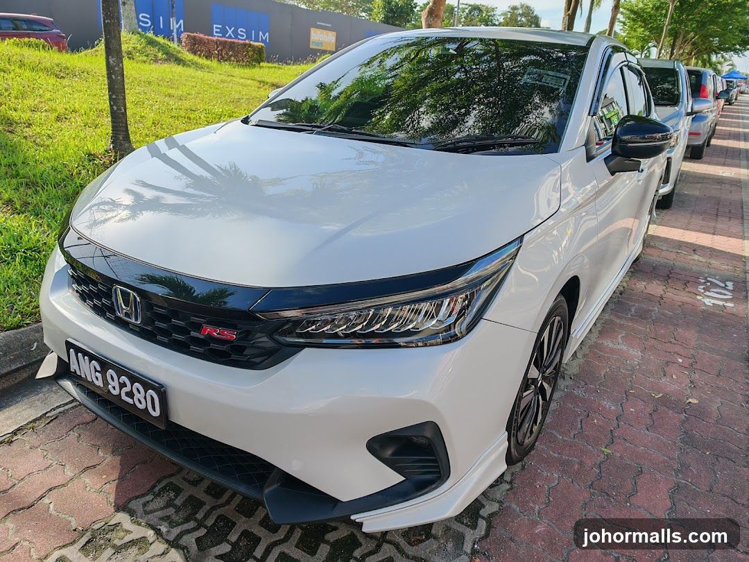 White Honda City RS