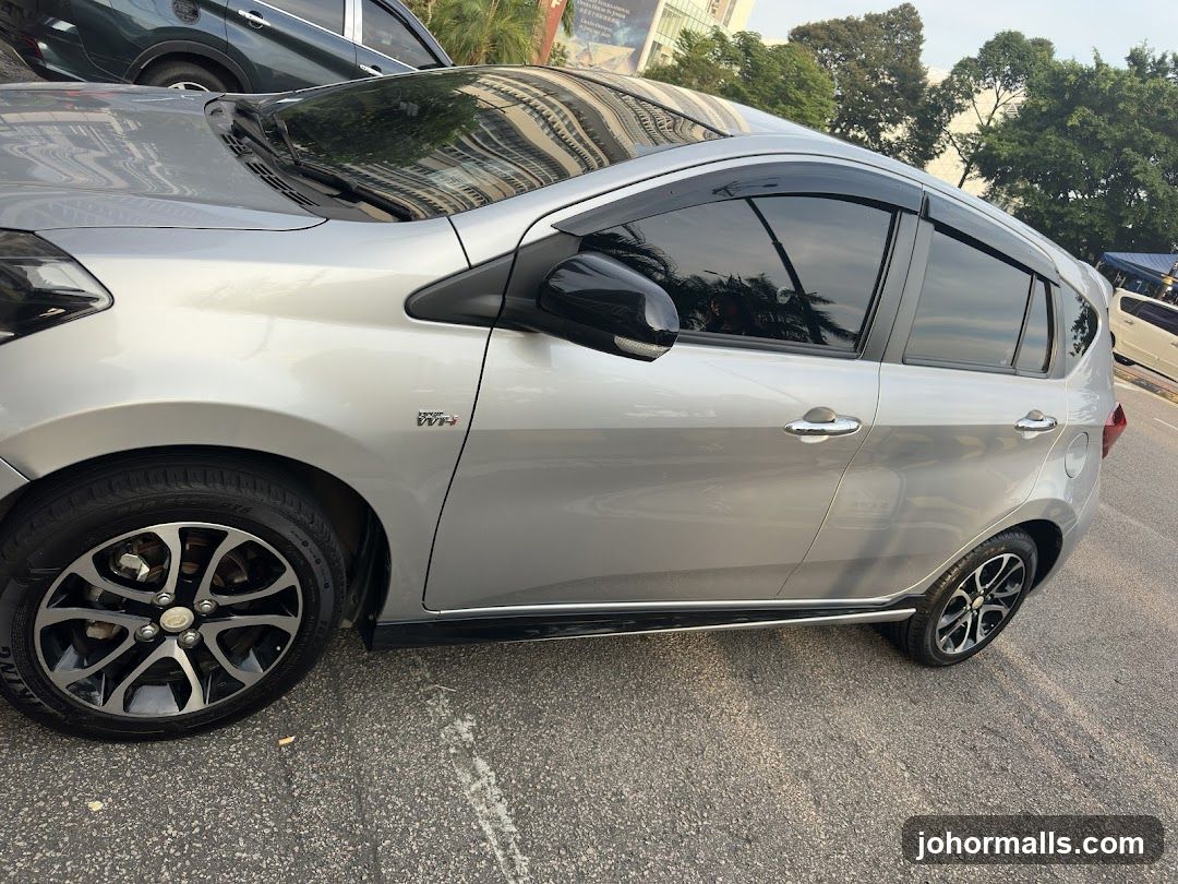 Silver Car Exterior
