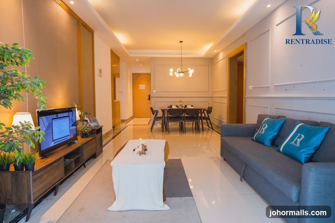 Modern Living and Dining Area