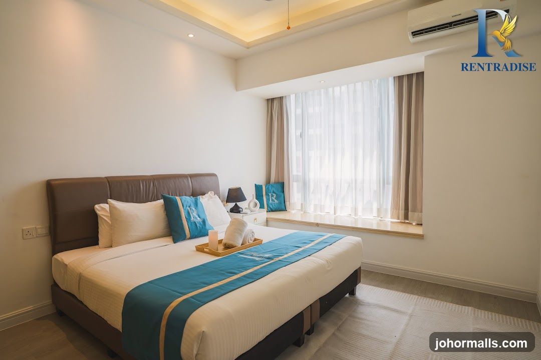 Bedroom with a bed and window