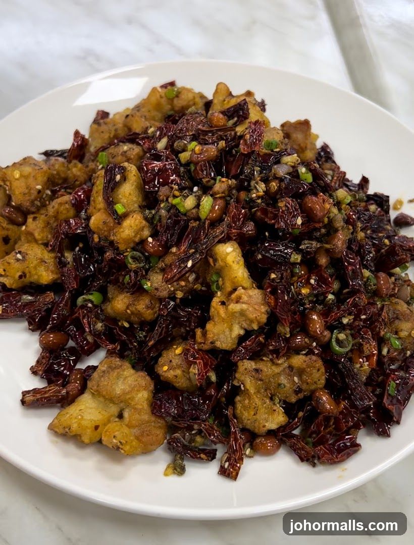 Spicy Fried Chicken with Dried Chilies