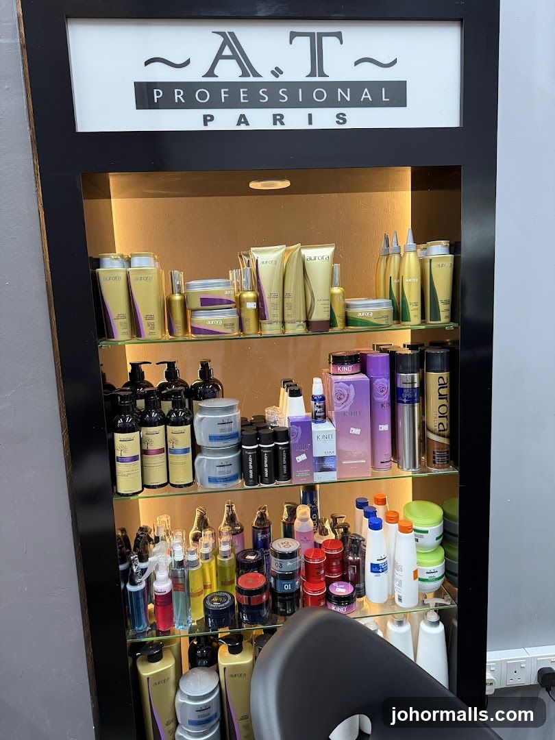 Hair Products Display