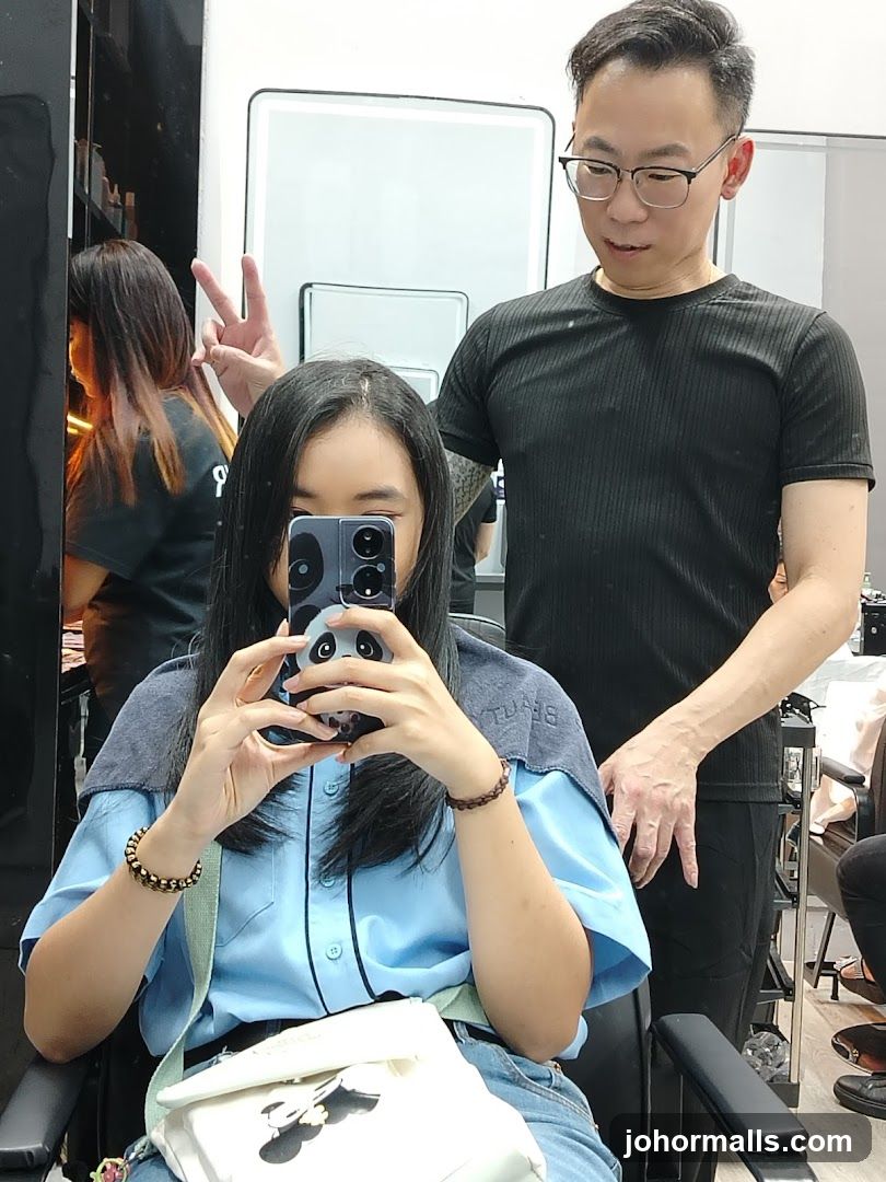 Hair Salon Selfie