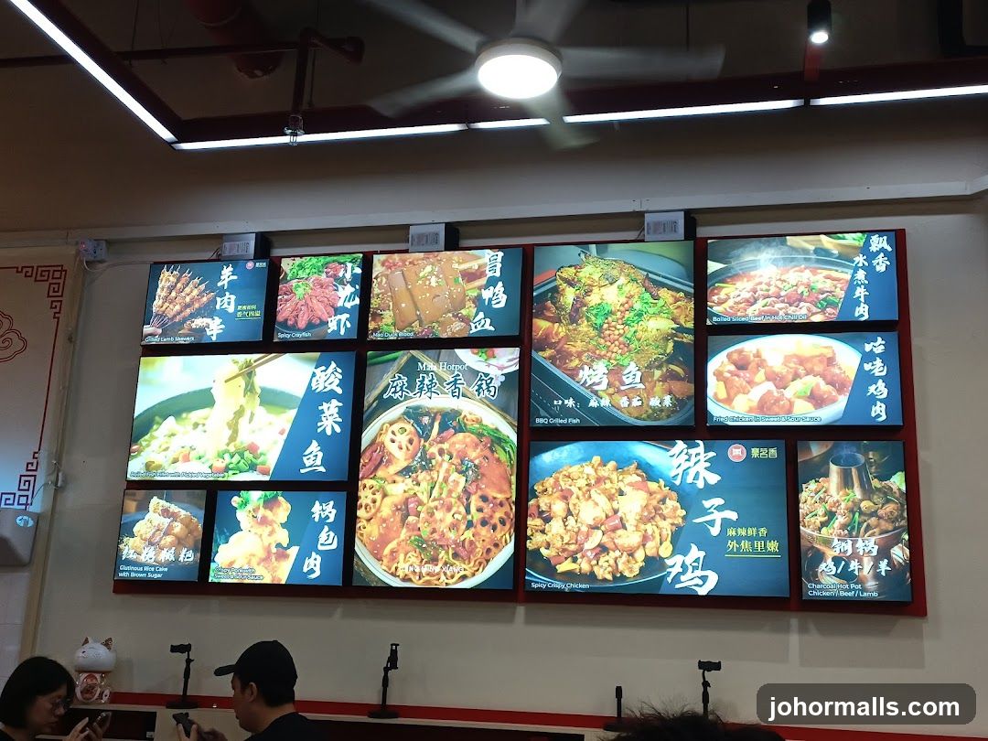 Menu Display
