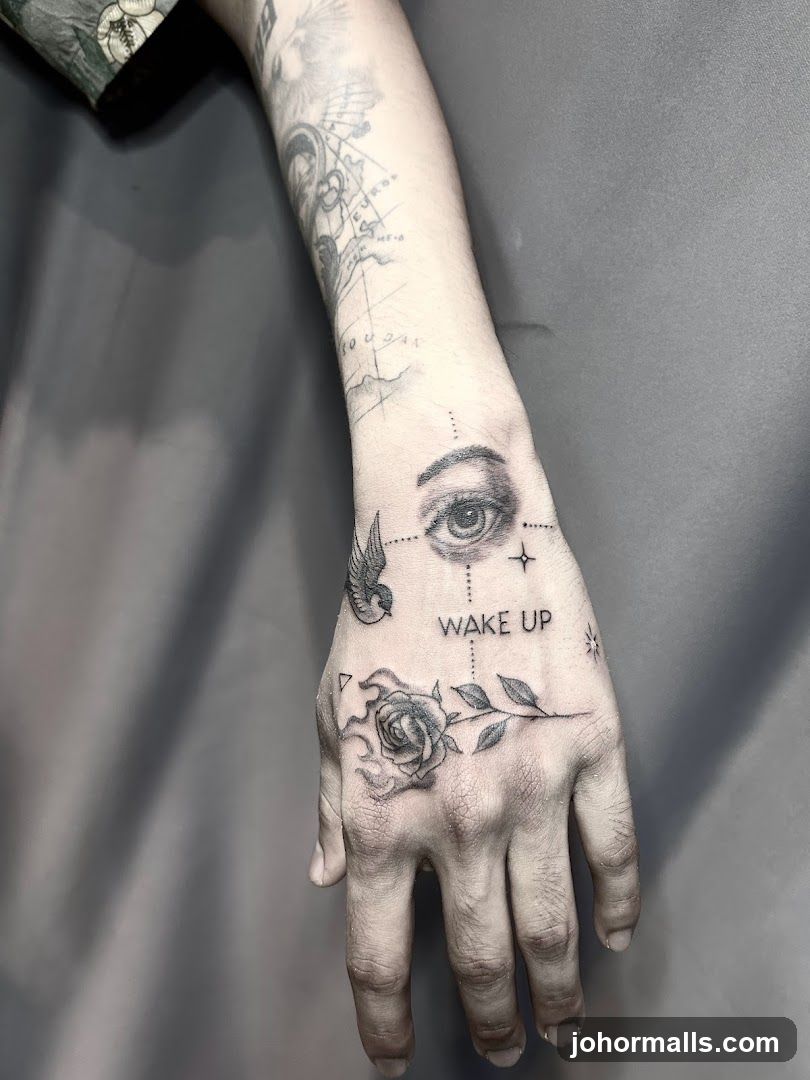 Tattooed Hand