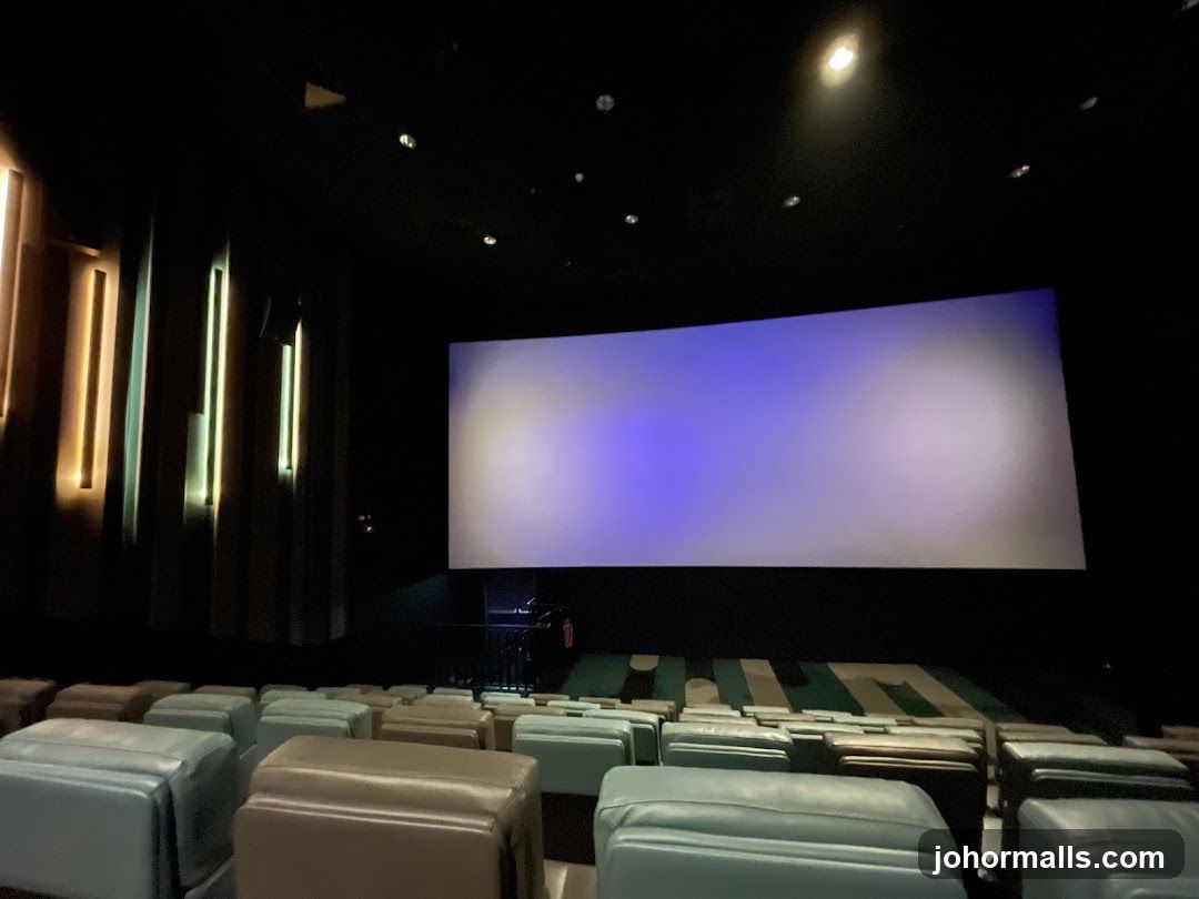 Empty Cinema Auditorium