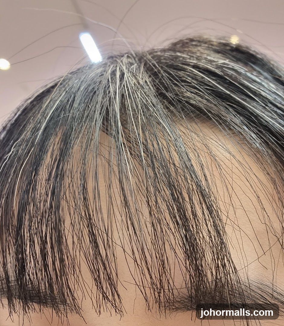 Close-up of hair