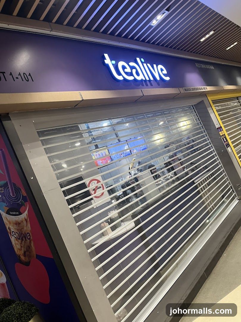 Tealive R&F Mall Johor