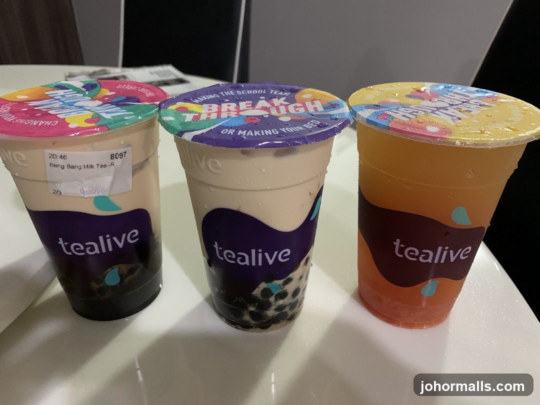 Tealive Drinks