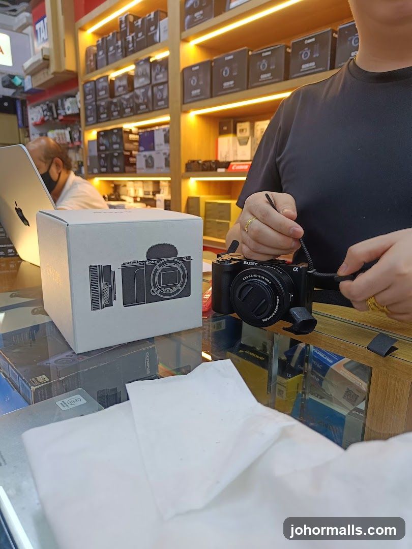 Camera Store Display