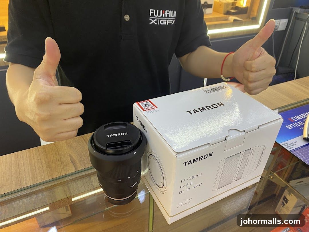 Tamron Lens and Box