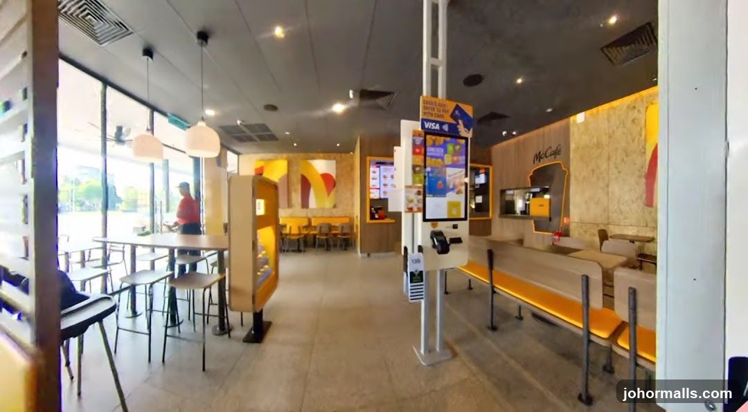 McDonald's Interior with McCafe