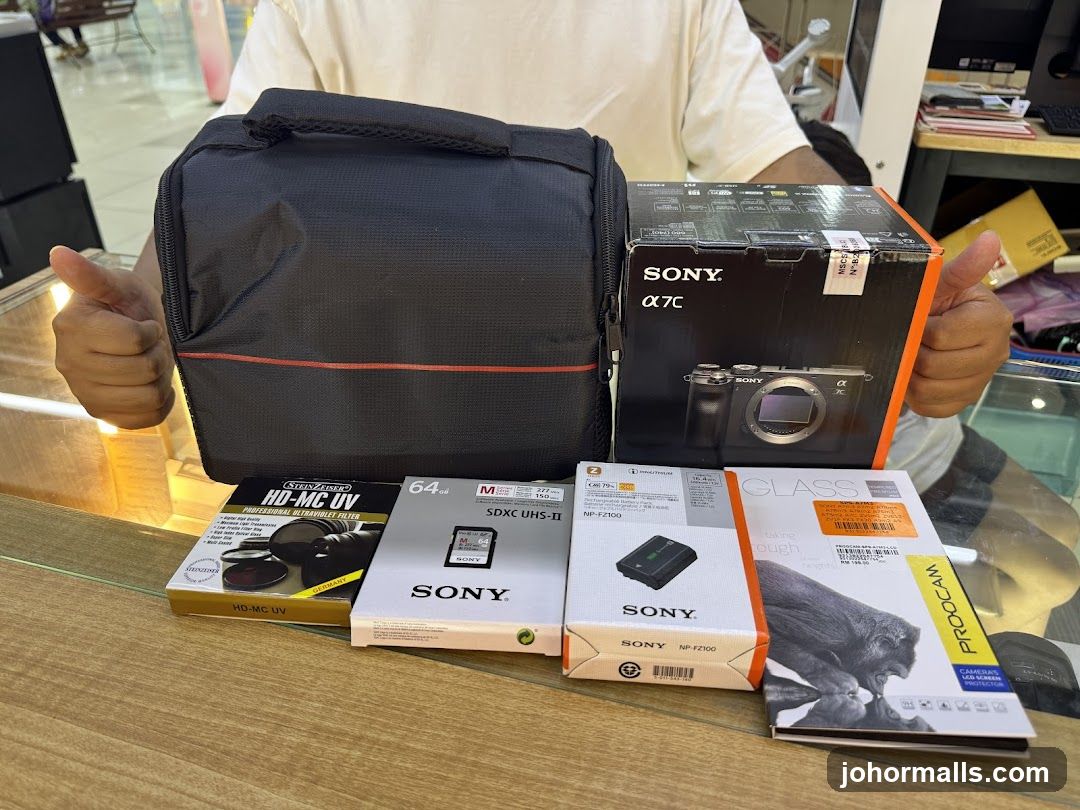 Sony Alpha a7C Camera and Accessories
