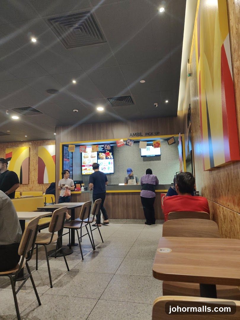 Fast Food Restaurant Interior