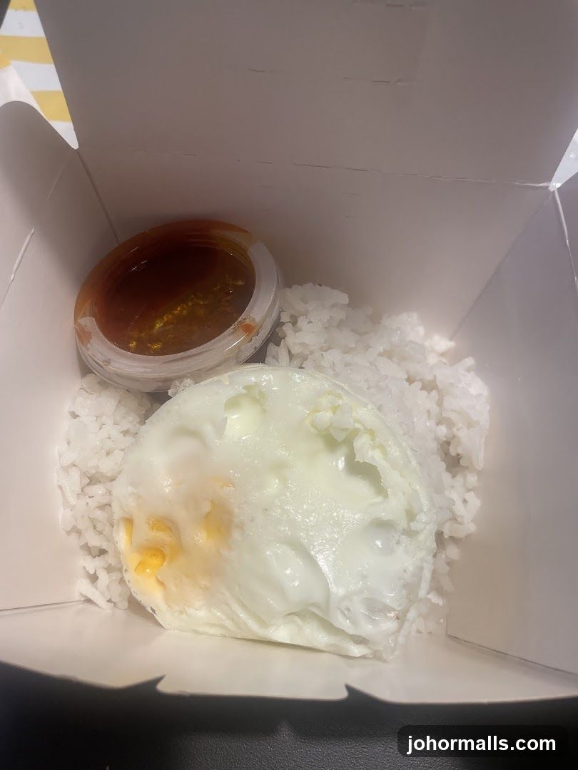 Fried Egg and Rice