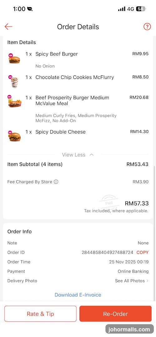 Order Details