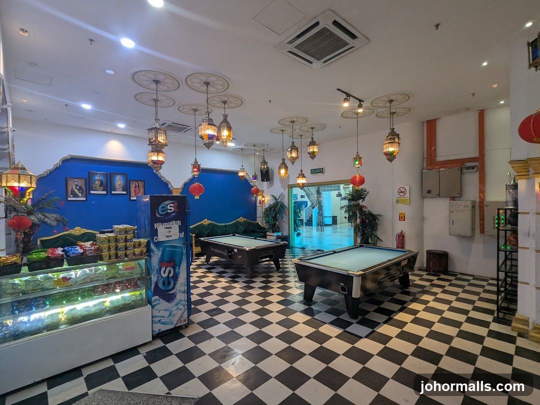 Billiard Hall with Snacks