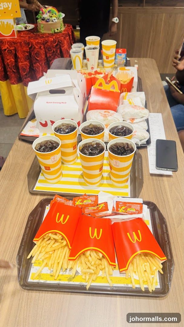 McDonald's Meal Spread