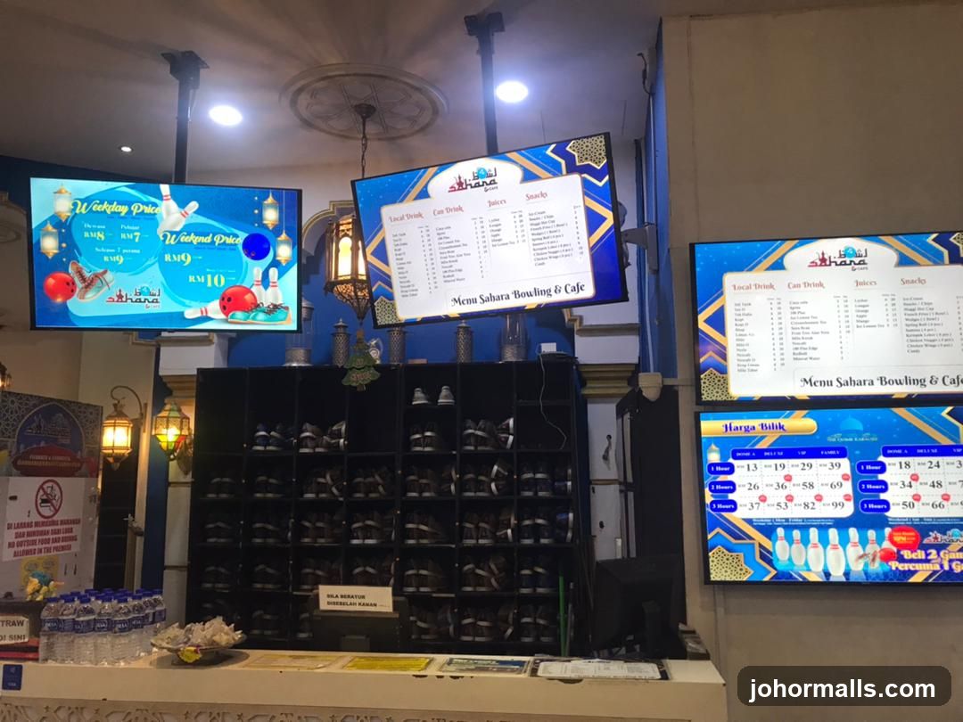 Sahara Bowling & Cafe Pricing and Menu