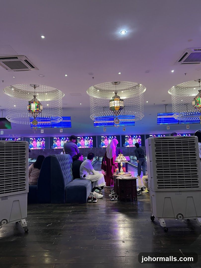 Bowling Alley Lounge Area