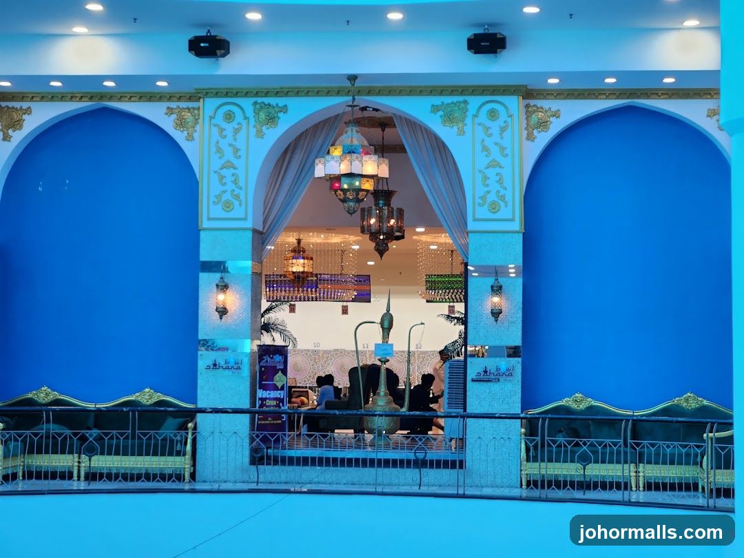 Interior of a Shisha Lounge