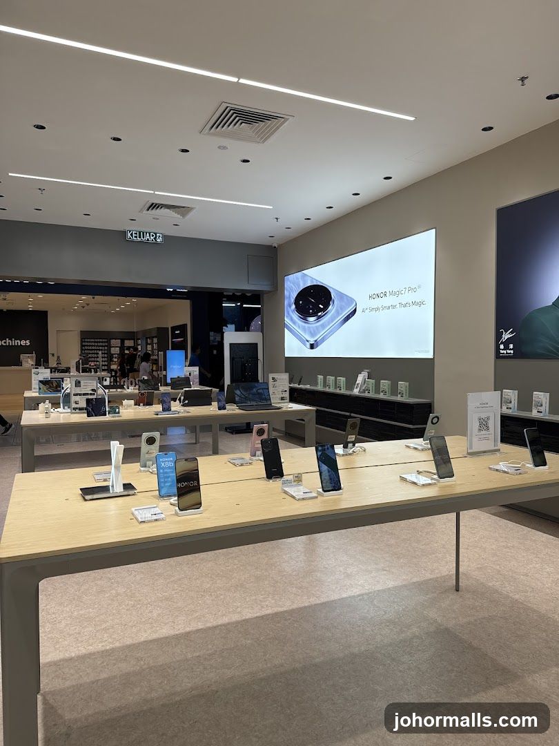 Electronics Store Display
