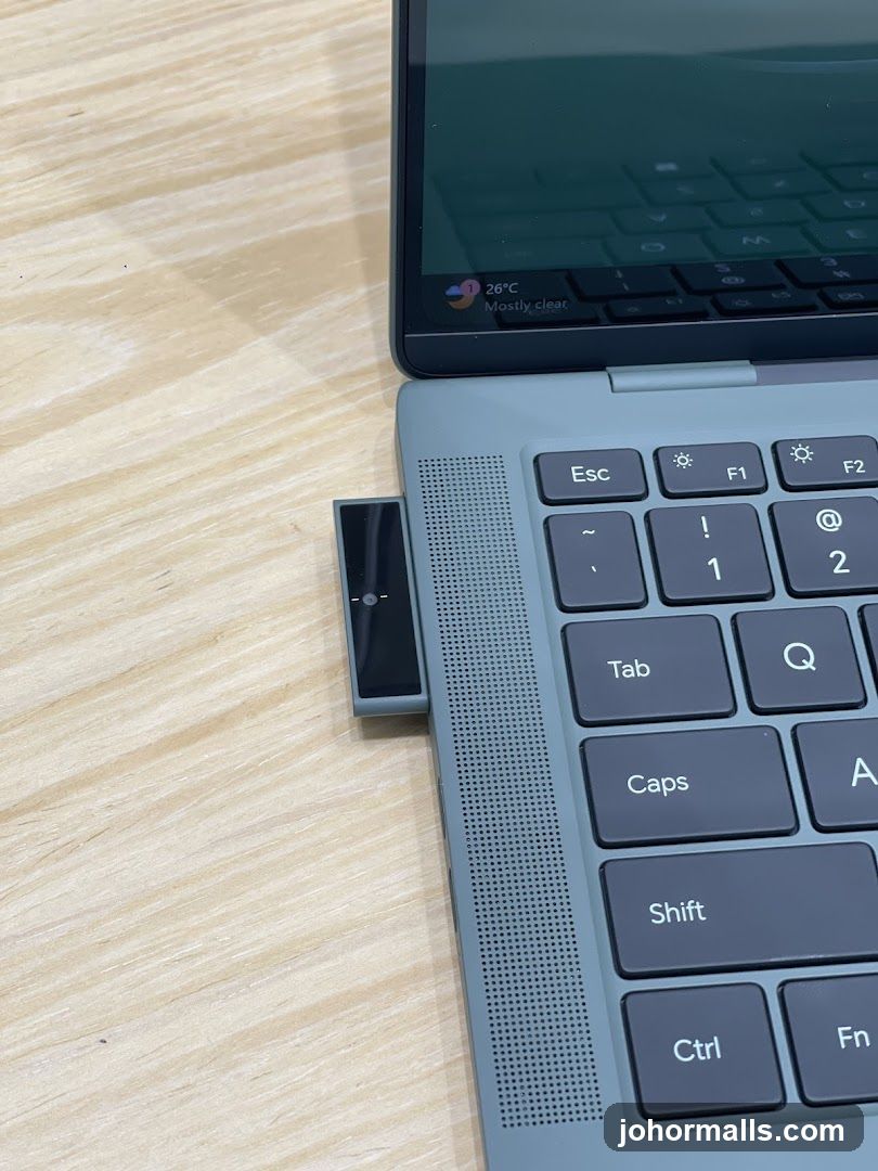 Laptop with USB Device