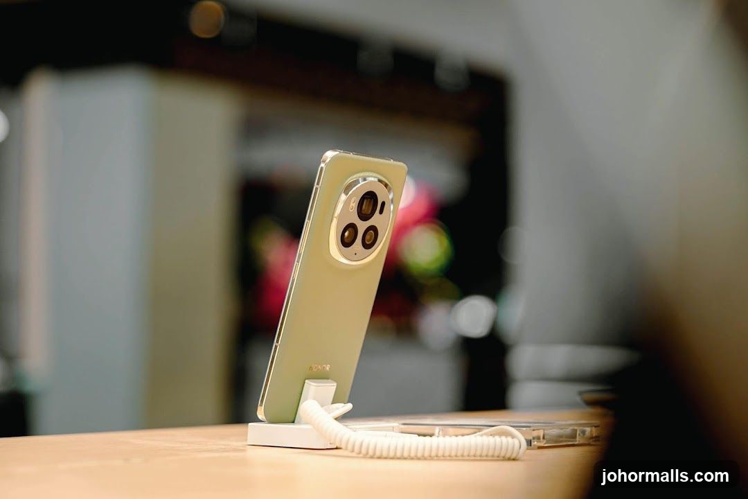 Smartphone on Display