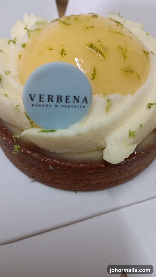 Lemon Tart with Verbena Bakery & Pastries Logo