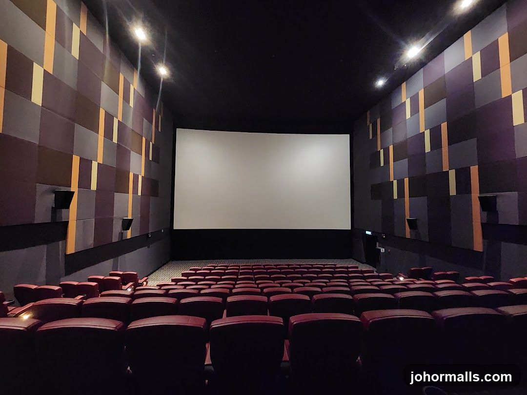 Empty Cinema Auditorium