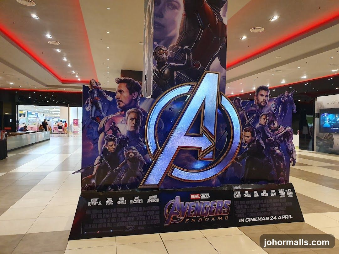 Avengers Endgame Promotional Display