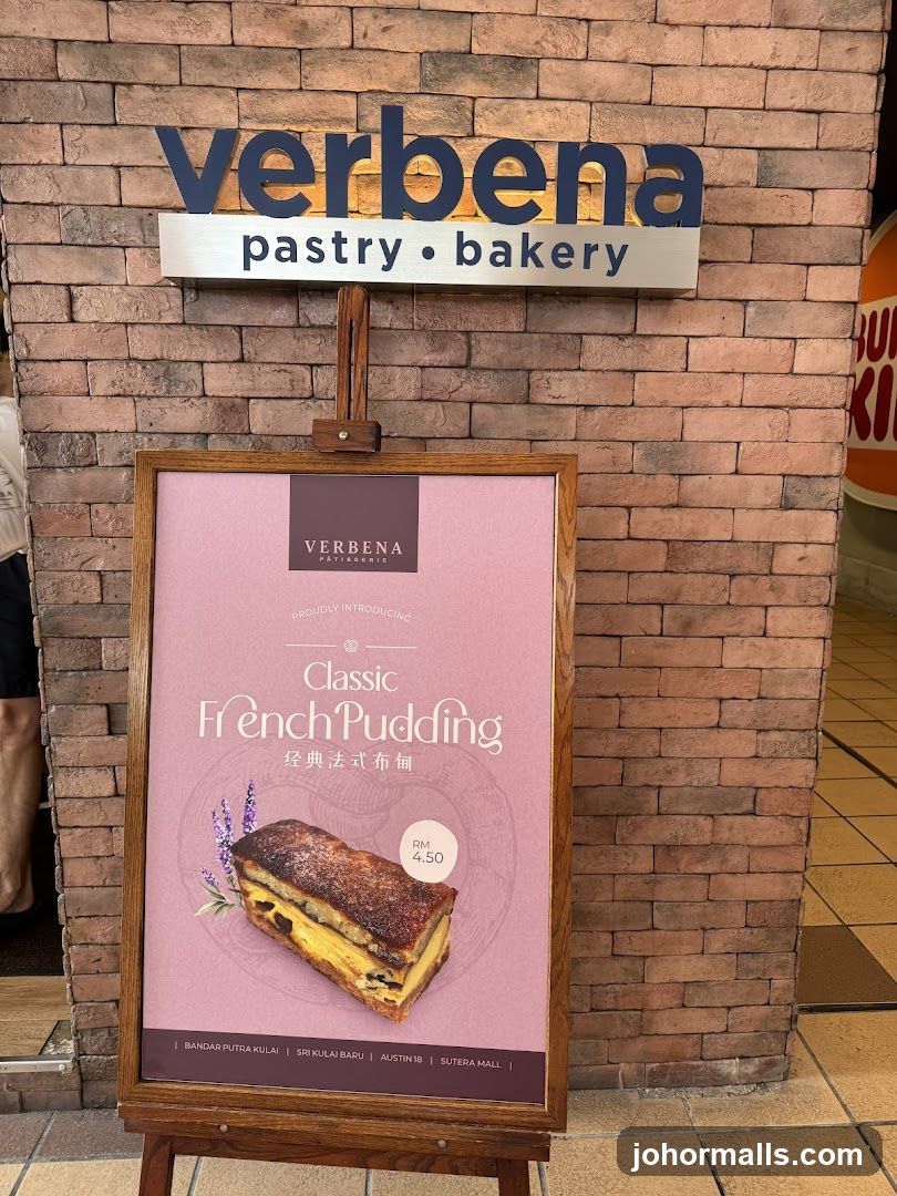 Verbena Pastry Bakery Advertisement