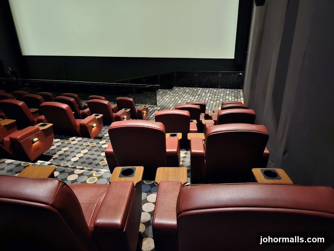 Empty Cinema Seating