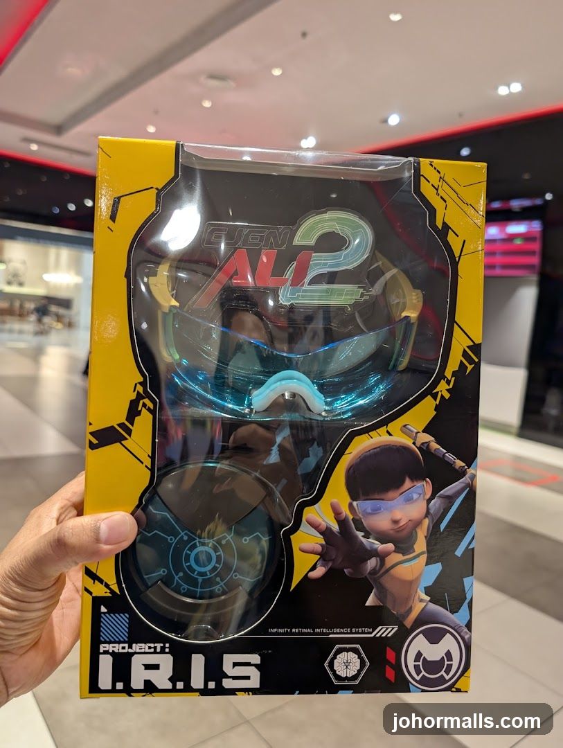 Ejen Ali 2 Project: I.R.I.S. Toy Packaging
