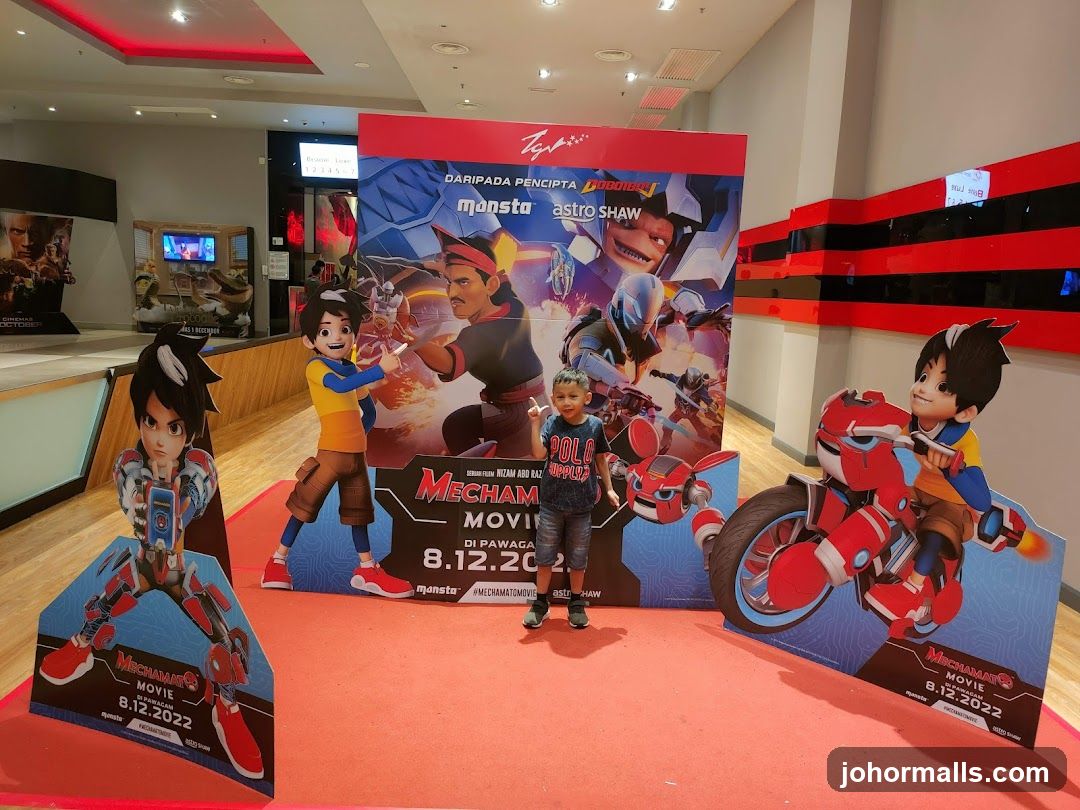 MechAmato Movie promotional display