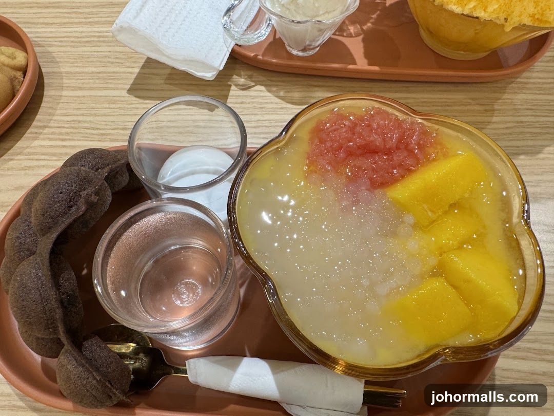 Dessert with Fruit and Tamarind