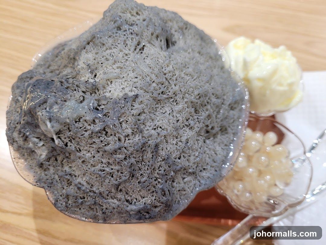 Black Sesame Bingsu