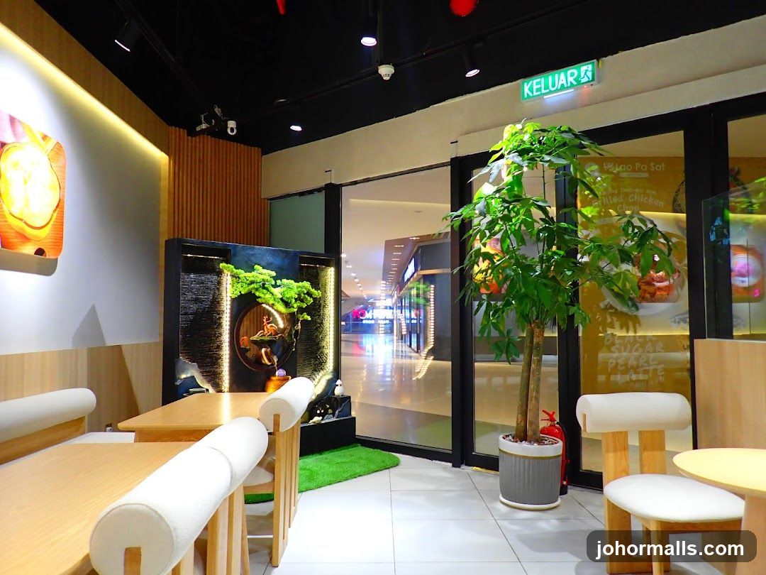 Restaurant Interior with Decorative Elements