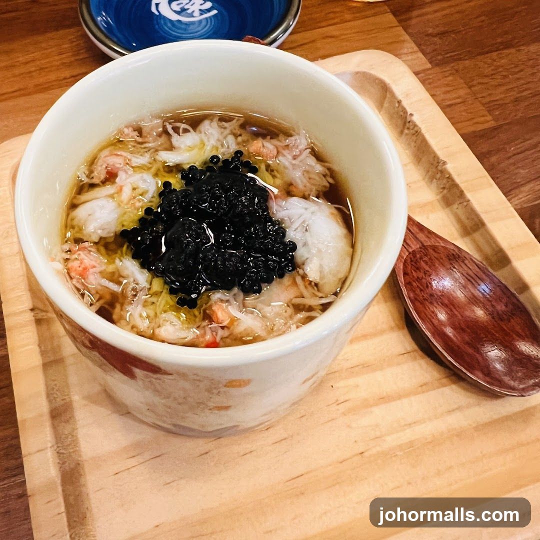 Crab and Caviar Appetizer