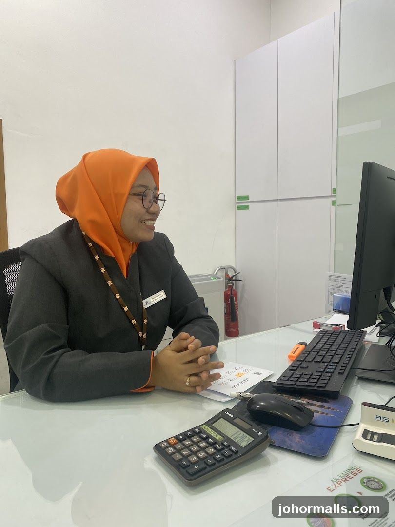 Office worker at desk