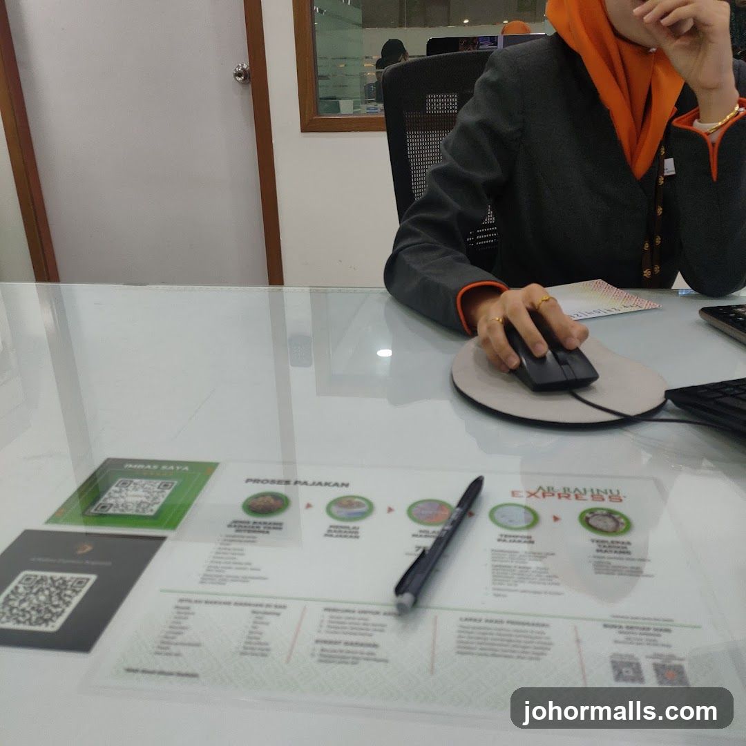 Office Desk with Process Information